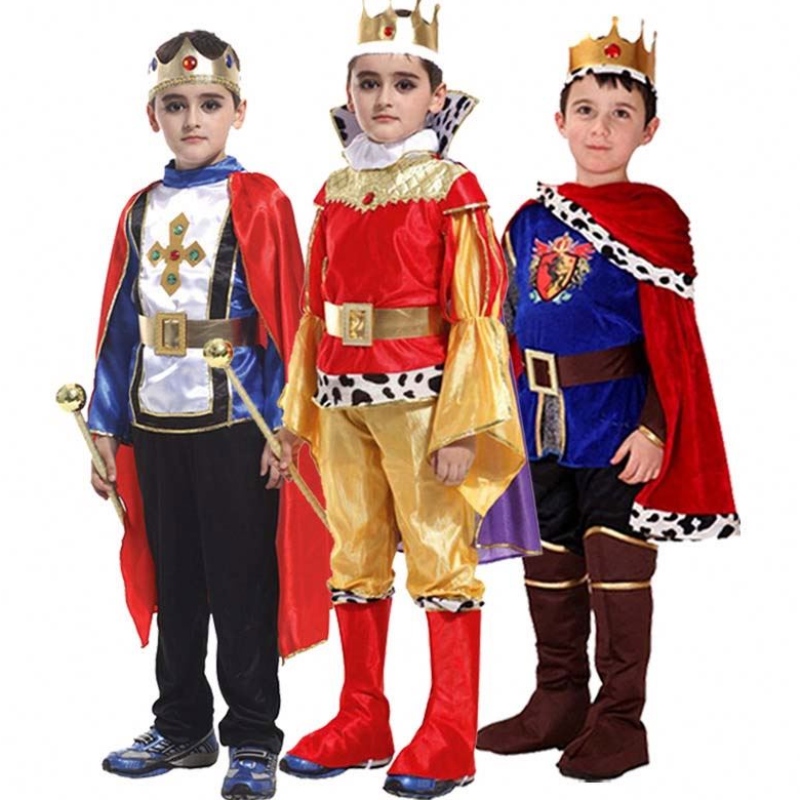 Halloween Party Kostüm up Knight Carnival Warrior Prince King Kostüm für Jungen HCBC-021
