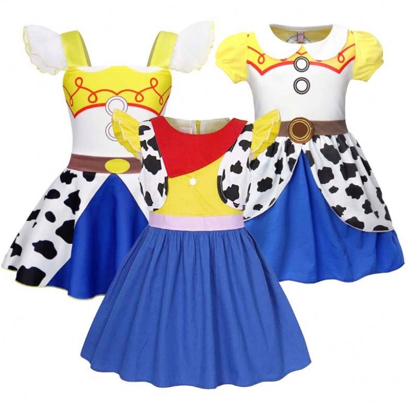 Weihnachtsfeier Dress Up Kinder Urlaubs Geburtstag Outfit Cowgirl Kostüm Kleinkind HCTS-001