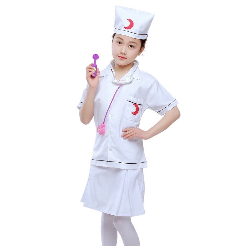 Kinderrollenspiel Kostüme Doktor Krankenschwester Dress Up Play Set Kits