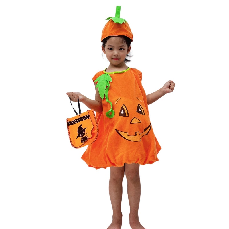 Halloween Kürbiskostümkinderkleidung von Kindern Kleidungskleidung für Kindergarten