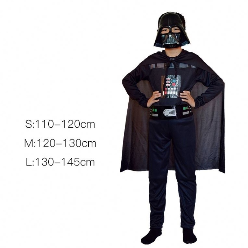 Trooper Skywalker Cosplay -Kostüm Kinder Jungen Halloween Karnevalsparty Kleidung Cape Mask