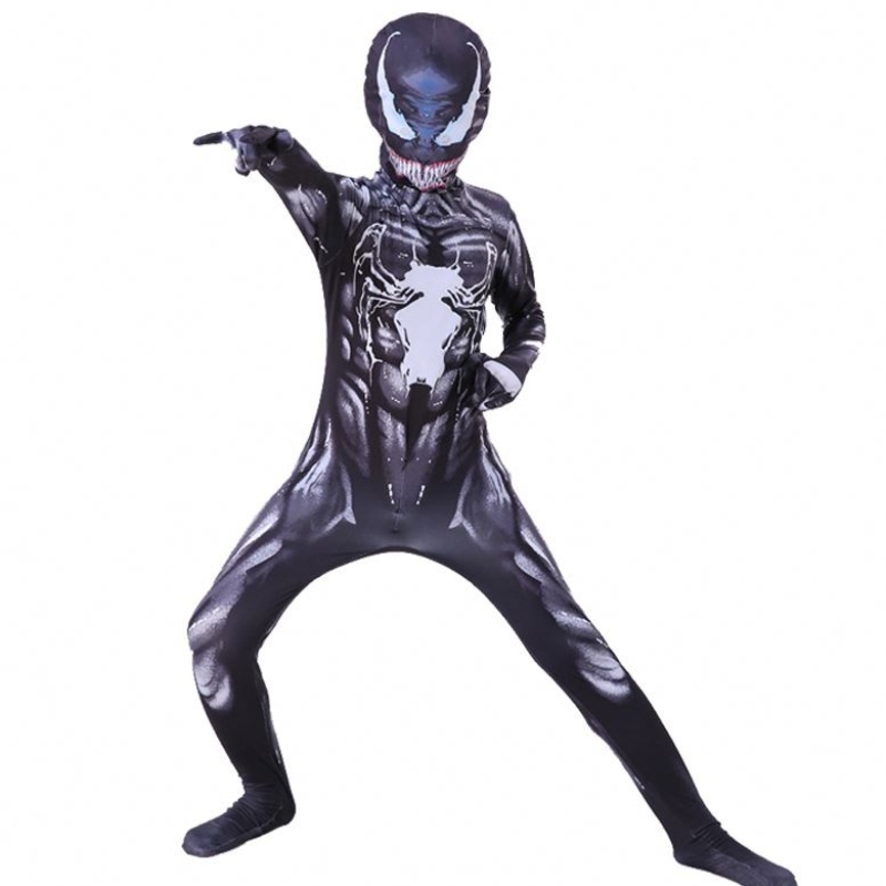 Neues Design für Erwachsene Kostüm Kids Anzug Jumpsuit Jungen Symbiote Spiderman Kostüme Superhelden Cosplay Halloween Kostüme