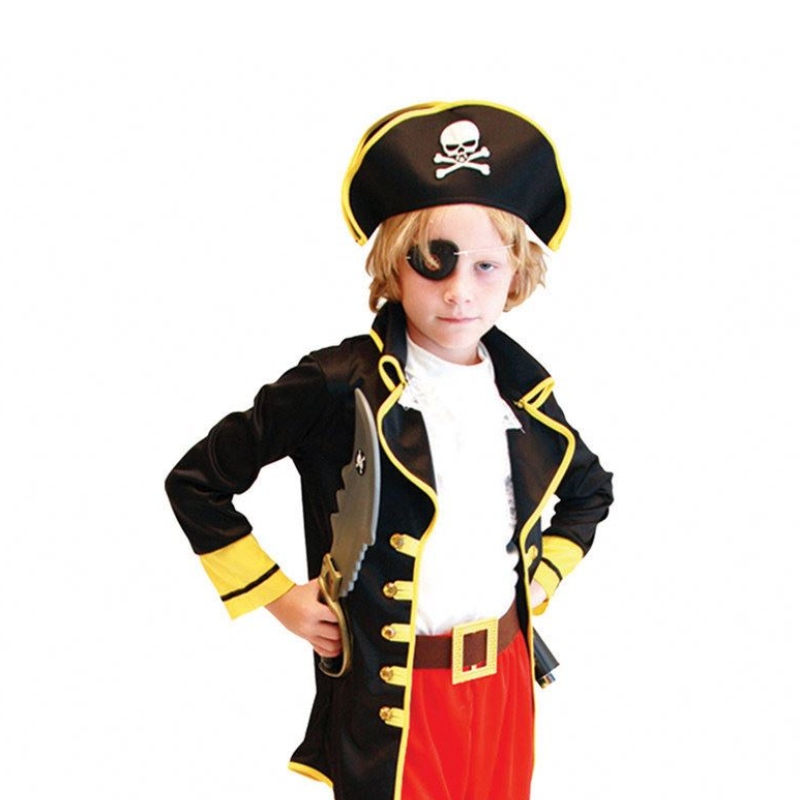 Kinder Jungen Pirate Kostüm Cosplay Set für Kinder Carnival Party Kleid Kinder