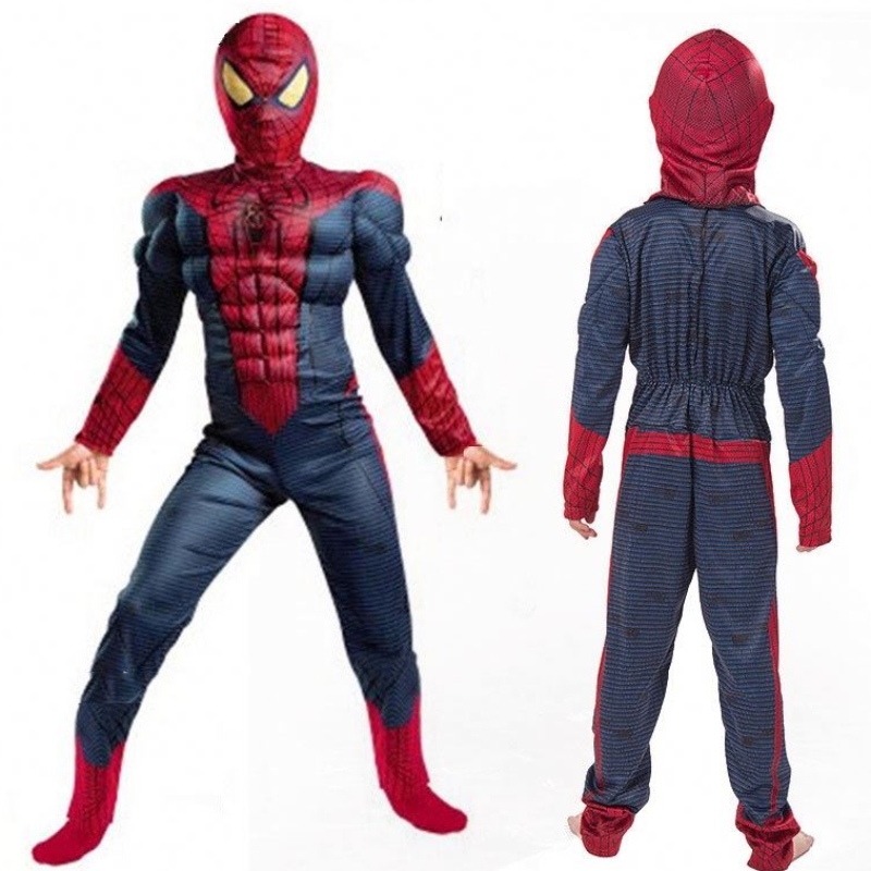 Kinderjunge erstaunliche Spiderman -Filmcharakter Klassiker Muscle Marvel Fantasy Superh
