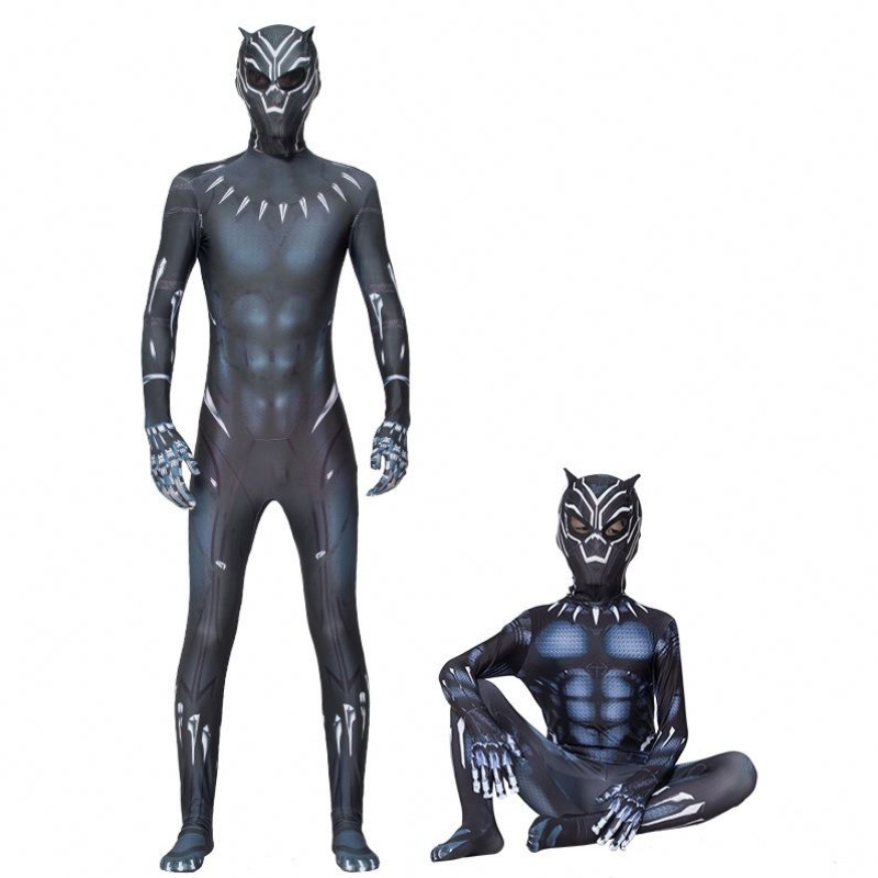 Black Panther t \\ 'Challa Cosplay Kostüm für Erwachsene Cosplay -Kostüm