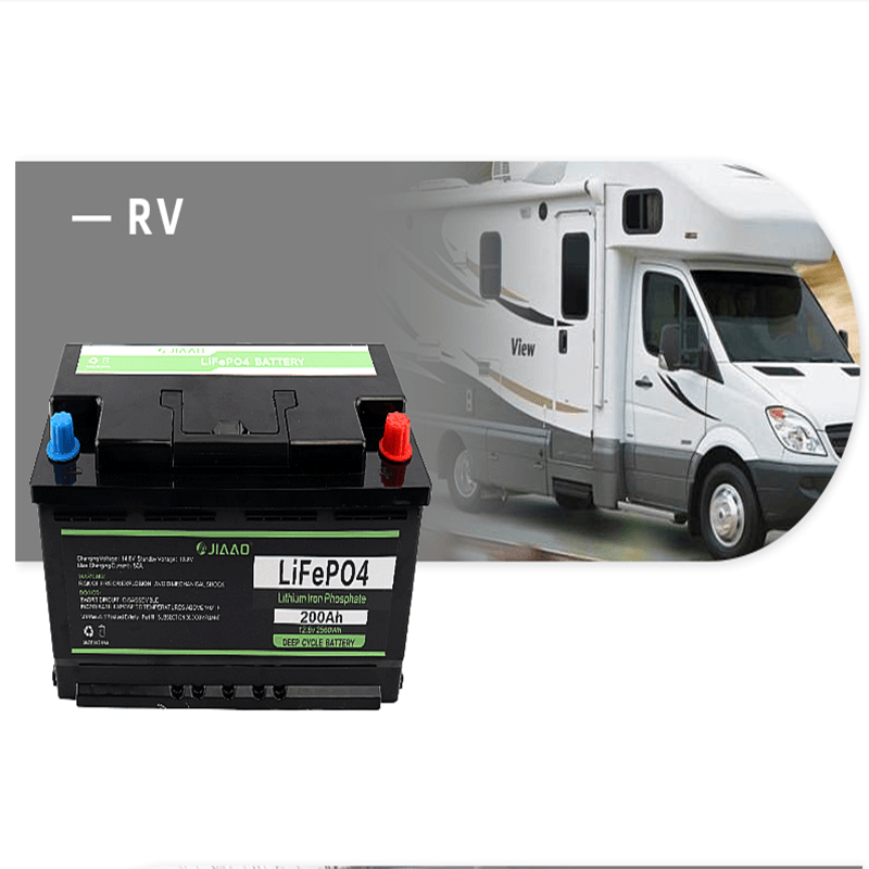 LiFePO4 bateria 12V 200Ah Lithium Eisen Batterie Pack Leichtes Gewicht 12 v 200 ah LiFePO4 Batterie langes Zyklusleben für RV Camper