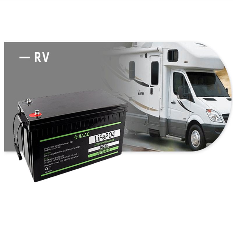 LiFePO4 bateria 12V 200Ah Lithium Eisen Batterie Pack Leichtes Gewicht 12 v 200 ah LiFePO4 Batterie langes Zyklusleben für RV Camper