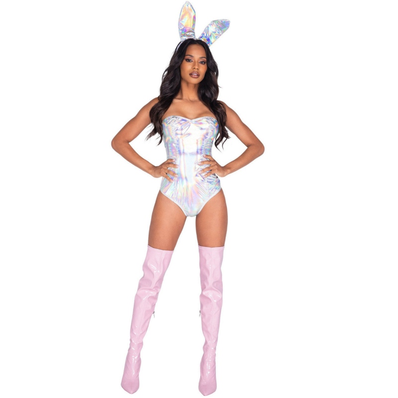 HOLOGRAPHISCHE BUNNY COSTUME