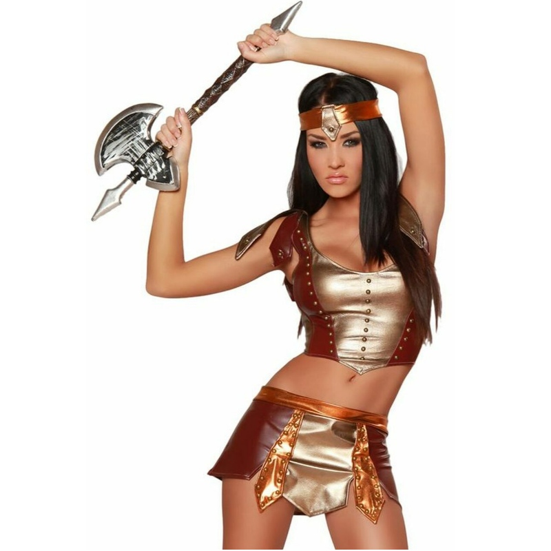 WARRIOR MAIDEN HALLOWEEN COSTUME