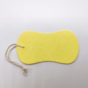 Kundenspezifischer Cellulose Schwamm Bad Cellulose Schwamm für Kits Körper Bad Schwamm Bürste