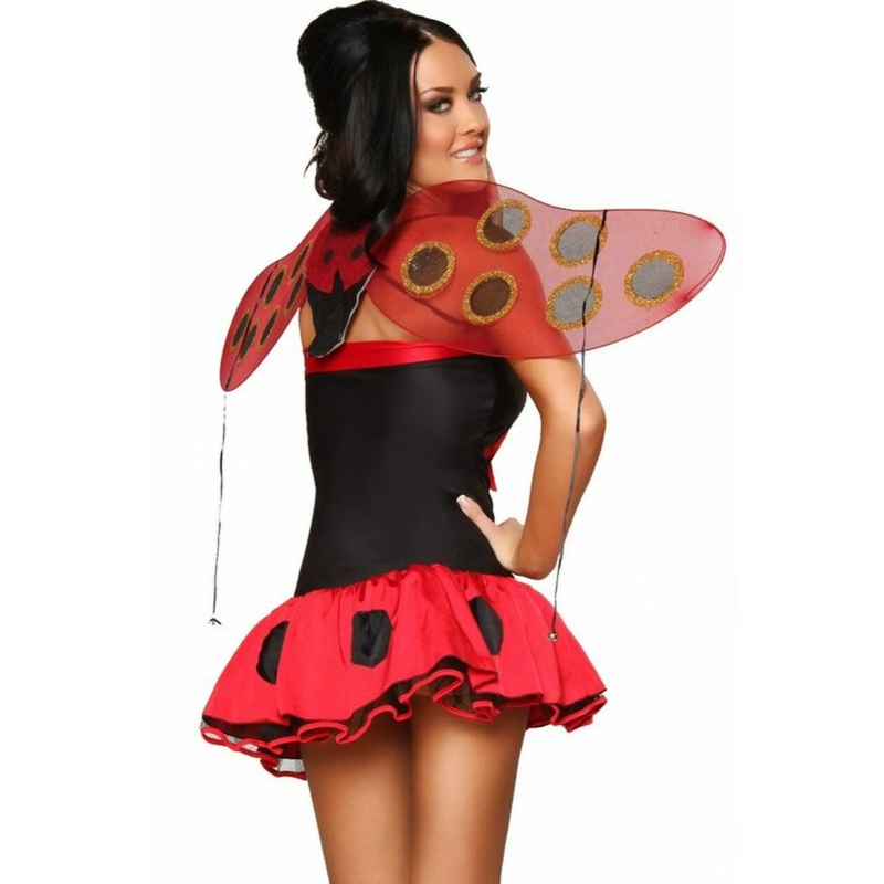 SEXY LADYBUG HALLOWEEN COSTUME