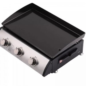 Hochwertige Küche Edelstahl Kochen Backen Stahl Tischplatte Bbq Brenner Gas Grill Portable BBQ Grill