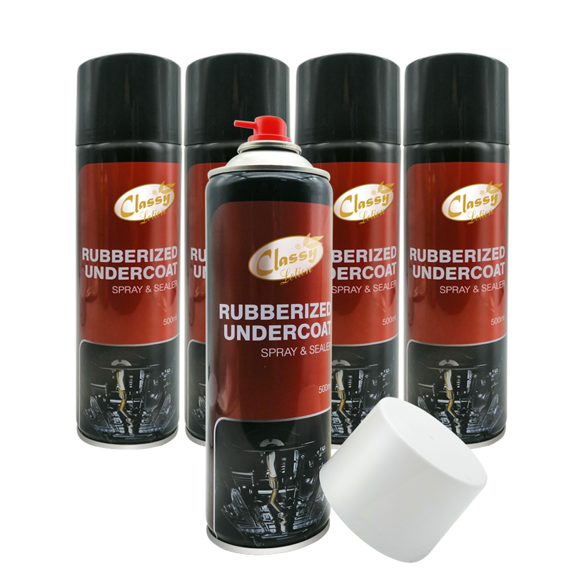 Schneller trocknender Auto -Underkostfarbe gummierte unterkassende Aerosolspray
