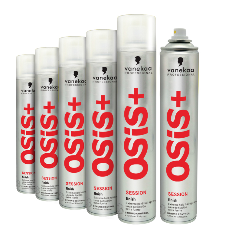 Haarspray -Duft lockiger Haarspray- und Friseur -Spray auch starkes Haarspray, um Locken ohne Steifheit zu halten