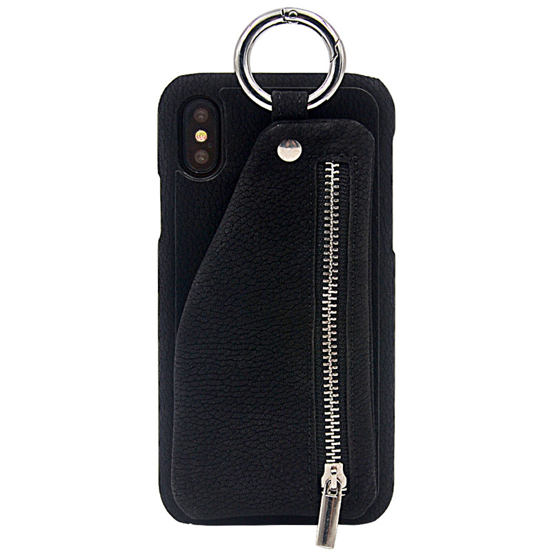 Apple iPhone 8 Mobiltelefone Schutzhülle, manuelles Lederschutzgehäuse, kleine Brieftaschenspeicher -Mobiltelefonbeutel, Herbstresistent und vibrationsbeständig