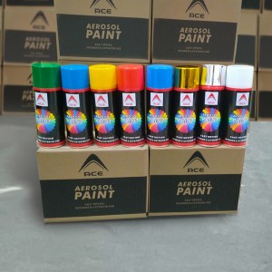 Handliche Sprühfarbe Aerosolfarbe Schnell trocknende Farbe