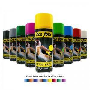 Hohe Qualität billig Farbe Acryl Aerosol Farbe Probe Auto Graffiti Sprühfarbe