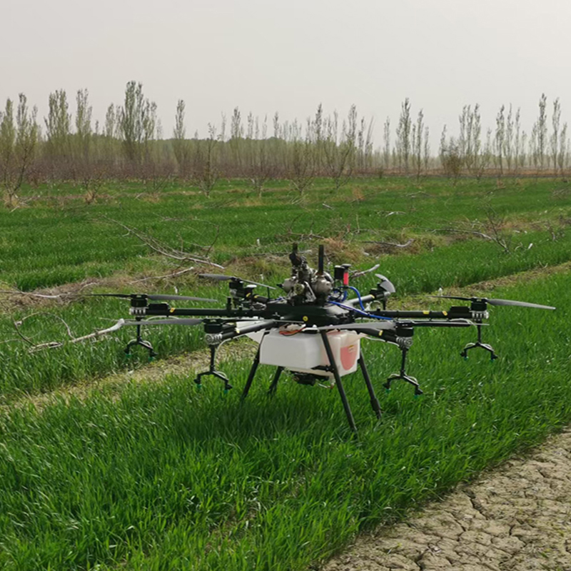 6-Achsen 60KG ölbetriebene Düngung Transport Drohne landwirtschaftliche Sprühdrohne Landwirtschaft