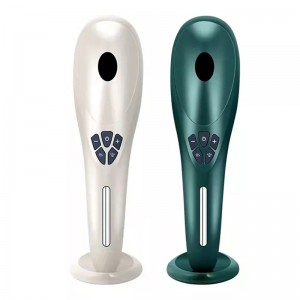 Haarwachstum Kamm Elektrolaserkopf Kopfhautmassage RF rot blau Licht Anti -Haarausfall -Behandlung EMS Vibration Haarbürste