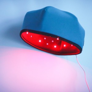 LED -Rotlichttherapie Haarwachstumskappe für Haarausfall -Infrarotbehandlungnachwächste Therapie