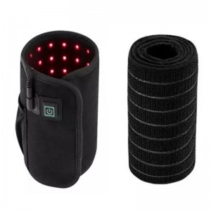 Oabes Red Light Therapy Pad für Ganzkörperschmerzlinderung, LED 660nm ＆ 850nm tragbarer Wrap -Deep -Therapie -Gürtel mit Timerfunktion