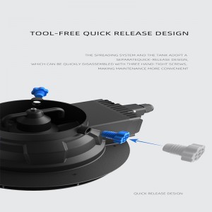 Landwirtschaftlicher Drohnen -Seeding -System Spreader