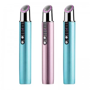 RF Beauty Eye Massager Stick EMS Beauty Ey Instrument Radiofrequenz Hot&Cool Compress Instrument zum Reduzieren feine Linien, Anti-Drinks, Verblassen dunkler Kreis, Verblassen von Augenbeuteln