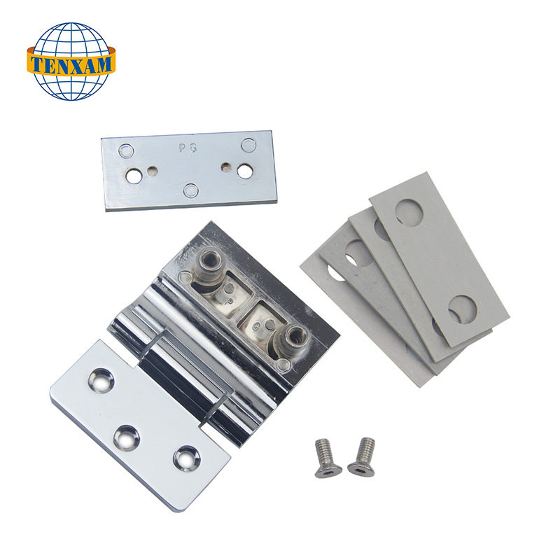 Einzelne Seite gekrümmte Scharnier