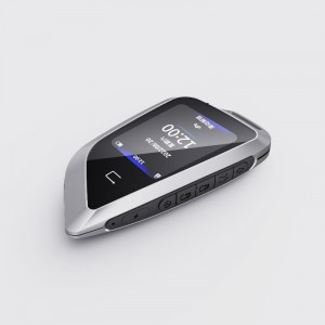 Smart LCD -Autoschlüssel, aktualisiertes Schlüsselloser Eintritt, Green Car Key Auto Lock&entsperren Remote -Auto -Starter, Key FOB -Ersatz -Anti -Theft -Zubehör, Fahrzeuglogo -Display