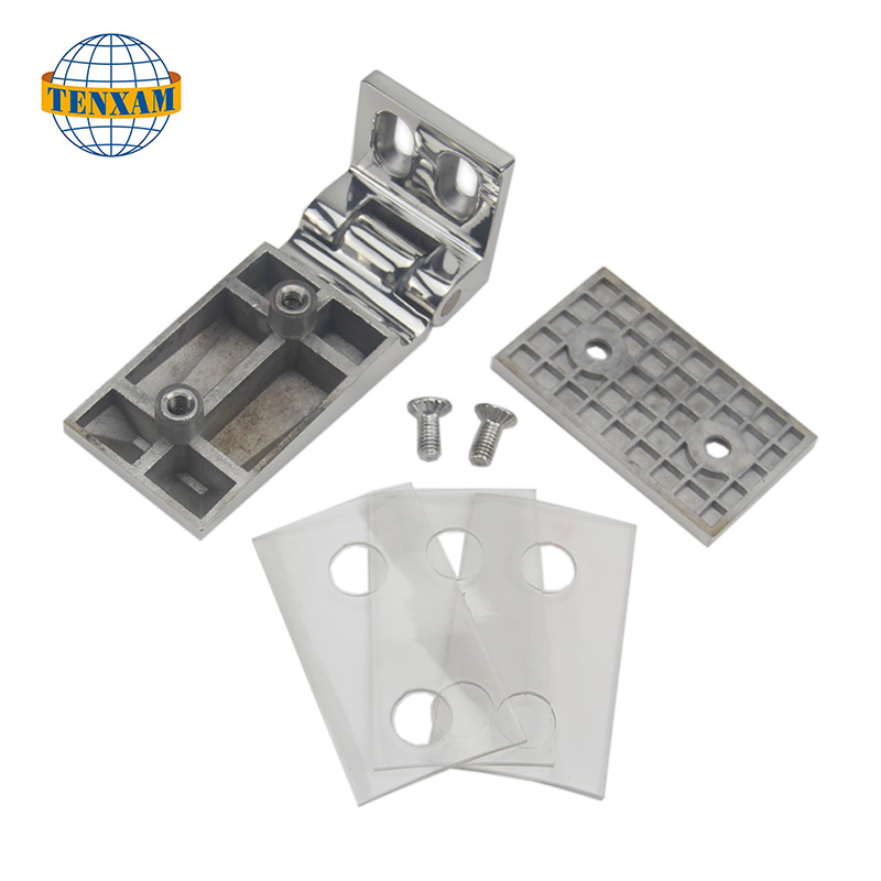 Einkante 90 -Grad -Glasklemme