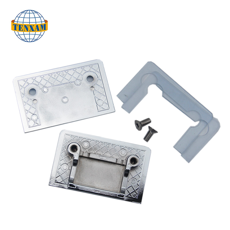 Filet abgeschrägte Kante 0° Glasklemme