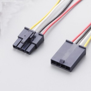 Mikro-Fit-Molex 4.2 Doppeler Frauen 469930420 Leichter Stecker Unterhaltungsverbraucher Elektronischer Kabelbaumkunstkupferdrahtanpassung gemacht