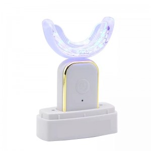 Advanced Wireless Lade -Aufladung Bleichen Neue Designzähne Aufweizleuchten 2022 Schneezähne Whitening Light Private Label Smart wiederaufladbares LED -Licht -Kit OEM Home -Gebrauch