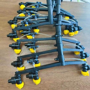 Die Druckdüse der landwirtschaftlichen UAV, einneues Modell, wurde mit guter Wirkung online gestellt