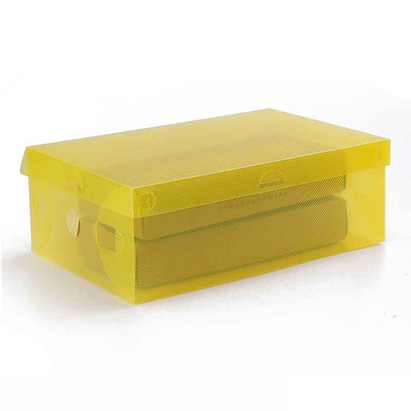 Benutzerdefinierte klare faltbare Kunststoffklappschuh -Display -Aufbewahrungsboxverpackung