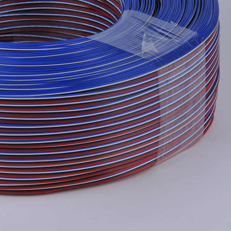 Werksfabrik verkauft Coiled 1007#24 Doppelte parallele Kabel benutzerdefinierte Kupferdraht -DIY -Elektronikdraht 10 Farben können wählen