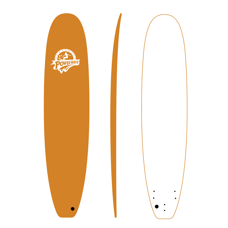 Orange IXPE Soft Surfboard
