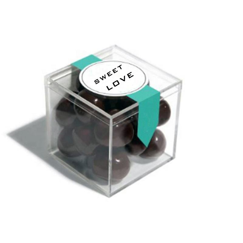 MINI MINI Clear Acryl Candy Box transparente Aufbewahrungsboxen