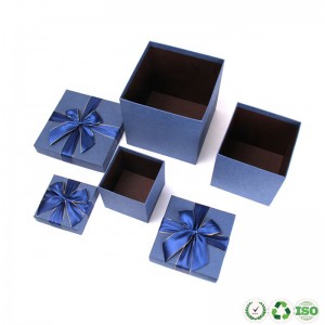 Benutzerdefinierte recycelte Handwerkspapier Geschenkbox