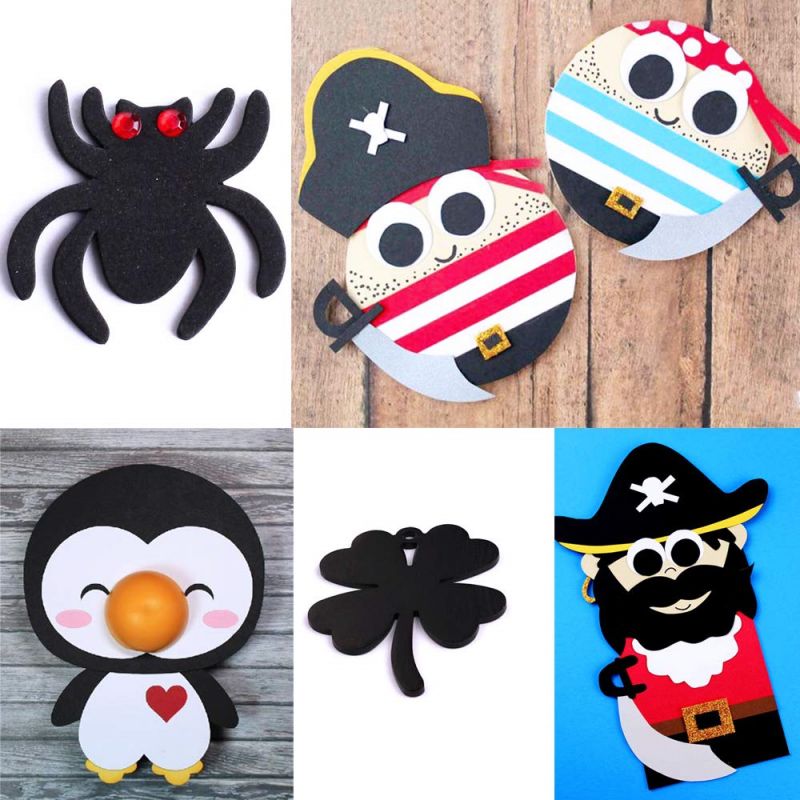 Hochwertige Handwerk DIY Farbschaumblätter Eva