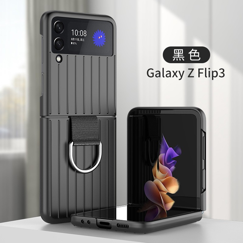 Die beliebteste faltbare Handy -Hülle im gesamten Netzwerk Samsung Zflip4 Hand Feeling Case und Tire Mobile Phone Protective Case, die gegen fallen und langlebig resistent sind
