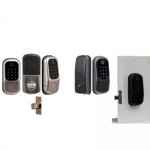 3003 Smart Lock, Schlüsselloses Eingangstürschloss, Deadbolt -Türschloss mit Tastatur, Smart Lock mit Bluetooth -App, IC -Karte, Passcode, Tasten, einfach zu Hause, Wohnung, Hotel, Büro