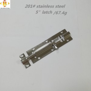201#latch Daumenschloss Daumenschloss Bolzenschraube 201#stainless Steel Latch