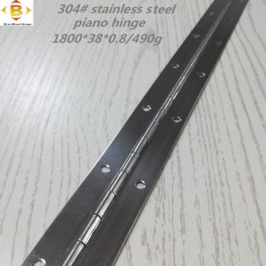 Langes Scharnier der Standardgröße 304#72 ‘’ „Edelstahl Klavierscharnierscharnier Klangschrank Klavierscharnier