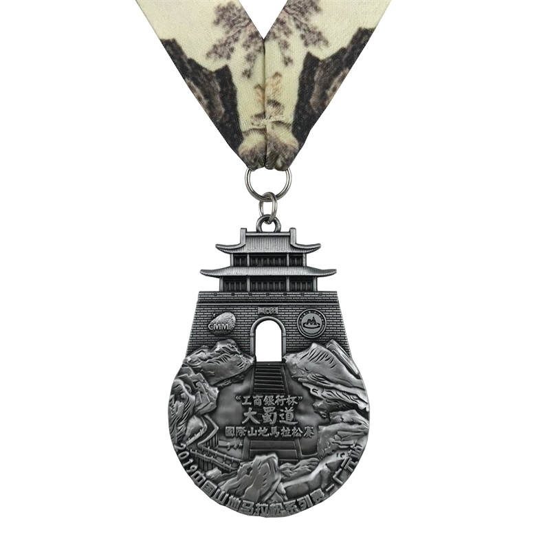 Perfektes Design Antique Messing Gold Silber 4d Metall Medaillen Event Medal Awards