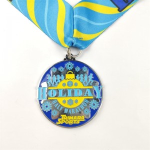 Gold Silber- und Bronzemedaillen Custom Medaillen Geschenk für Weihnachten