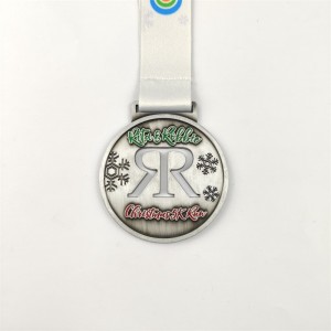 Gold Silber- und Bronzemedaillen Custom Medaillen Geschenk für Weihnachten