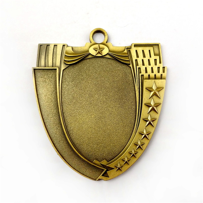 Stock Goldmedaillen Custom Medaillon Halskette