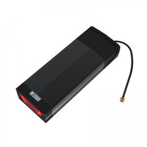 Heck -Rack -Lithium -Ebike -Batterie BMS wiederaufladbar 18650 Batterie 36V 48 V 52 V 10AH 20AH für Elektrofahrrad
