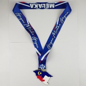 Bunte weiche Emaille Metallmedaillon Anhänger Gedenkmedaillen